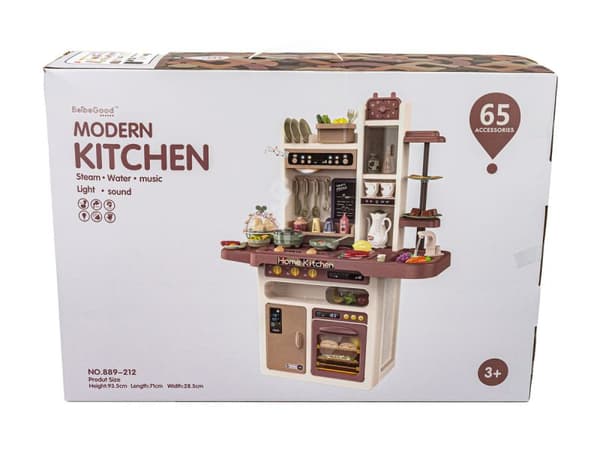 Multifunktionellt kök med äggkokare - Steam and Sound BEIGE
