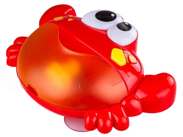 Såpbubbelblåsningsmaskin, badkarleksak, KRABBA