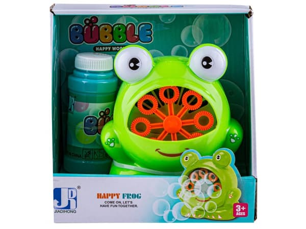 Sæbebobleblæsemaskine, HAPPY FROG, Sæbebobler