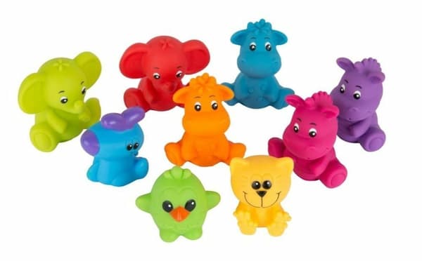 PLAYGRO bath toy Jungle Fun Friends (fully sealed), 187485/0188417