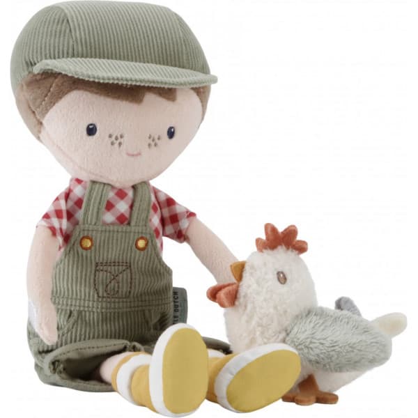 Little Dutch -pikkufarmari Jim ja kana