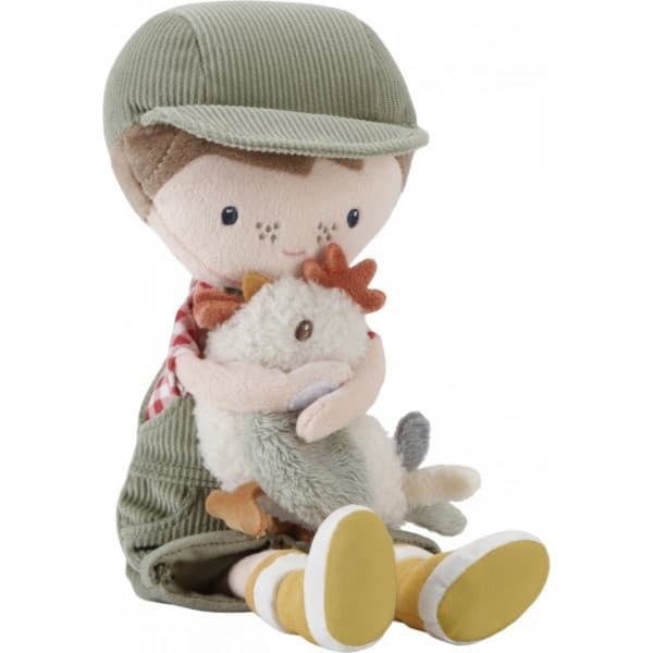 Little Dutch -pikkufarmari Jim ja kana