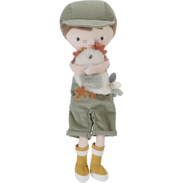 Little Dutch -pikkufarmari Jim ja kana