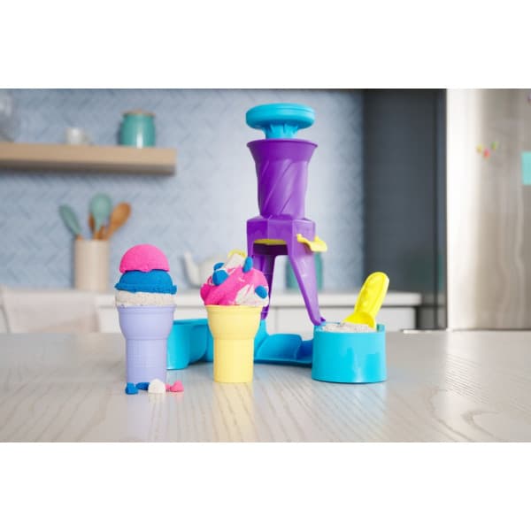 Kinetic Sand Soft Serve Station - issæt