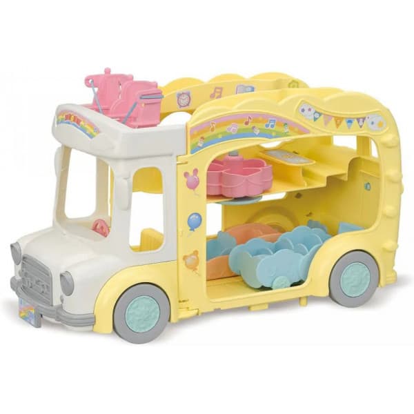 Sylvanian Families - 3-etagers bus med legeplads