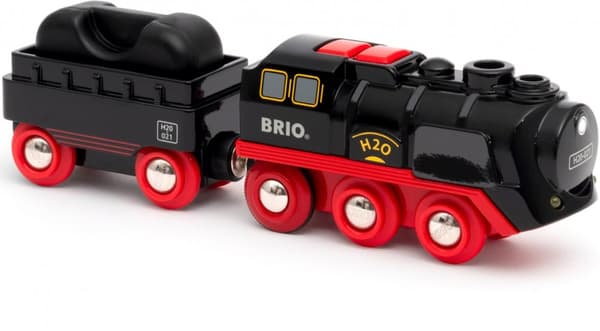 BRIO battery-operated steaming train, 33884