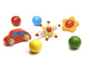 Miniatyrbillede 5 af 7: Montessori XXL kuglebane i træ