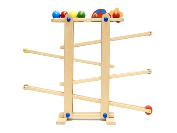Montessori XXL kuglebane i træ