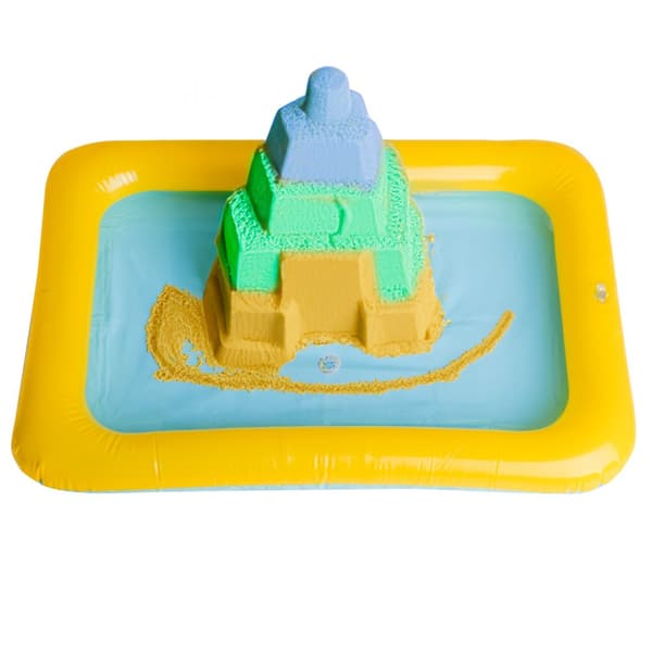 Uppblåsbar sandlåda för kinetisk sand, färger 56cm x 40cm