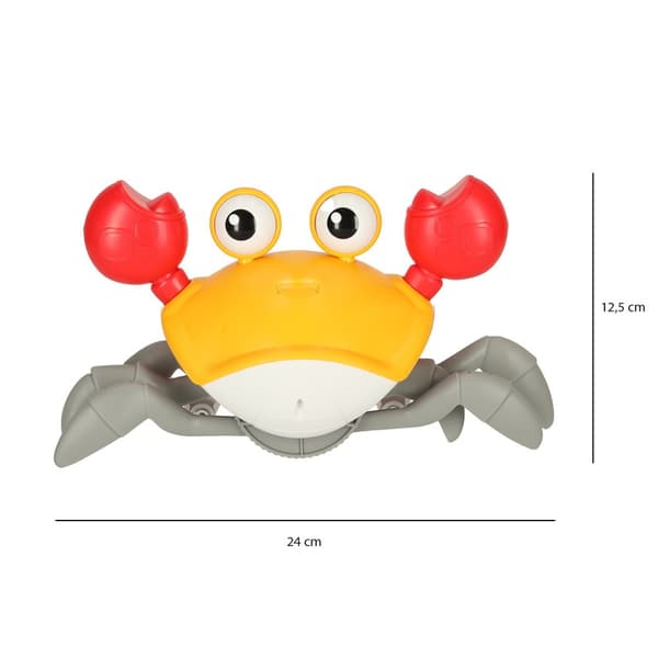 Crab Ecaping Crawling Sensor Interaktiivinen ladattava USB