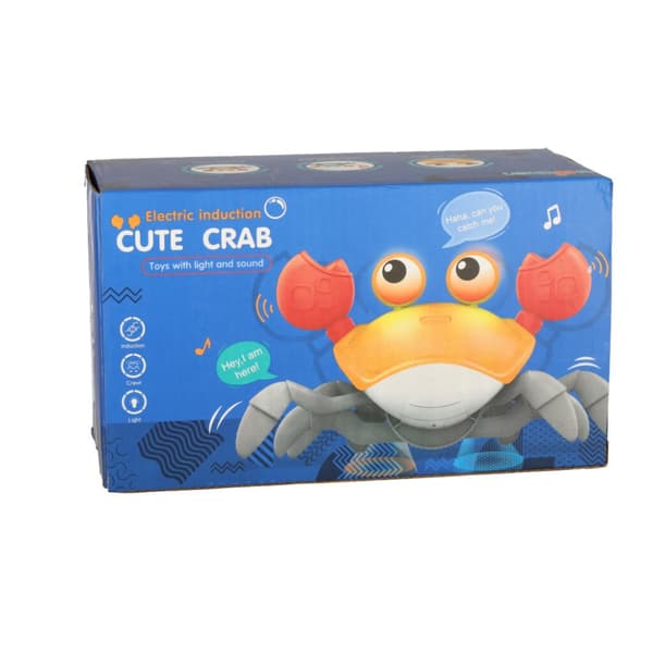 Crab Ecaping Crawling Sensor Interaktiivinen ladattava USB