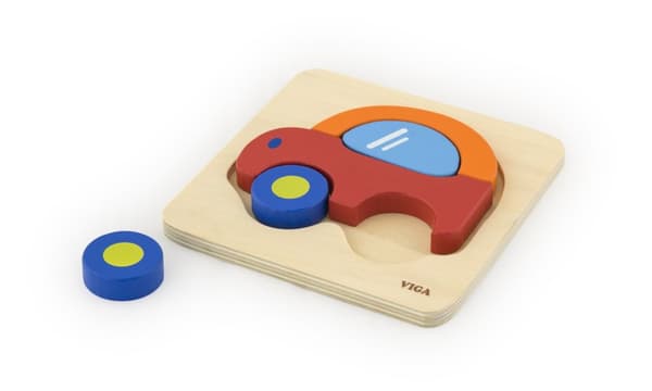 Viga 50172 Babys första pussel - bil