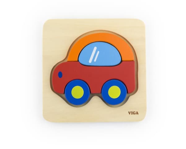 Viga 50172 Babys første puslespil - bil