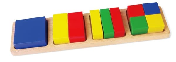 Viga 58647 Matematiske blokke - brøker