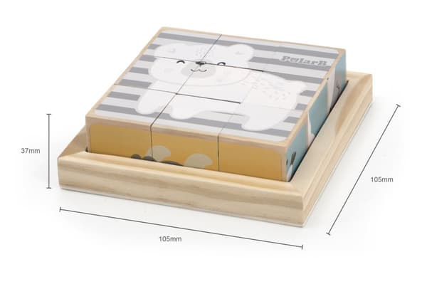Viga 44024 PolarB Puslespil terninger, 9 stk