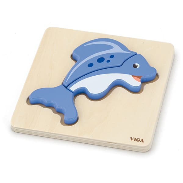 Viga 59934 Babys første puslespil - en fisk