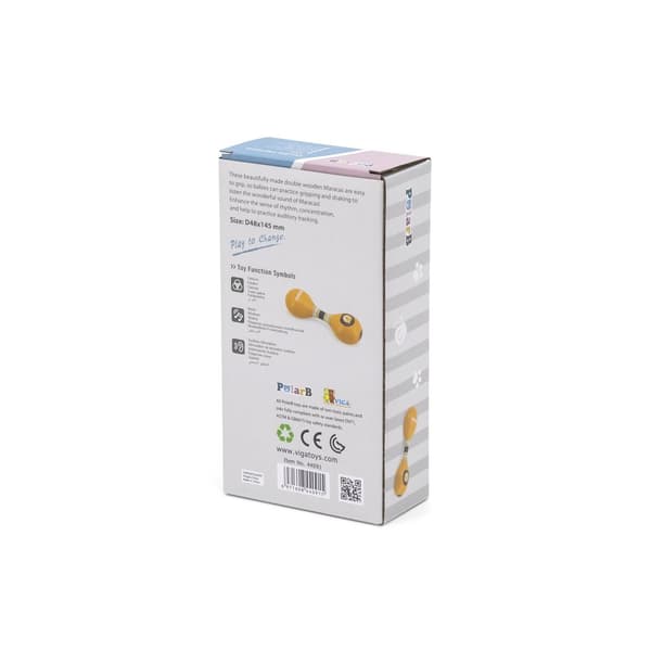 Viga 44091 PolarB Double Maracas-Lion