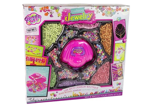 Huge Jewellery Making Set + Shell Chest Jewellery Set