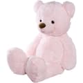 Miniatyrbillede 2 af 2: Bamse 80cm - krammedyr, lyserød