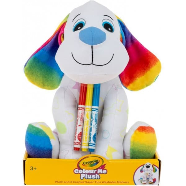 Crayola Color and Plush - Väritettävä koirapehmolelu