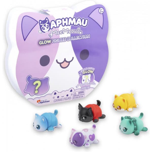 Aphmau Mystery MeeMeow Unicorn - enhjørninger, 5-pak