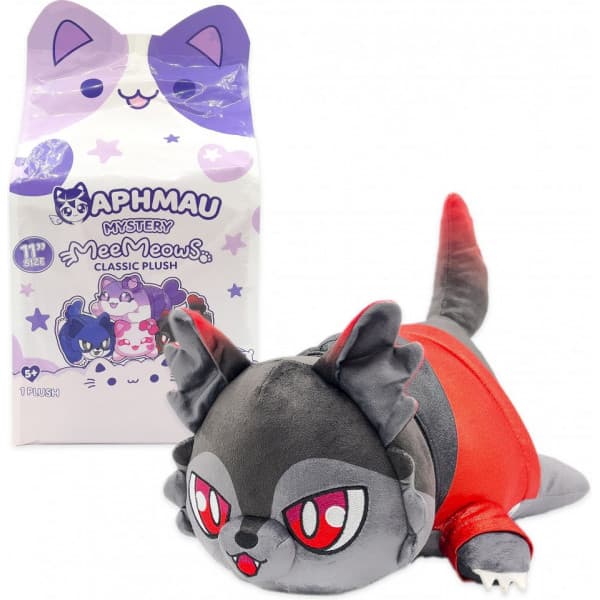 Aphmau og venner mysterieplush stor - mysterieplush, 28 cm