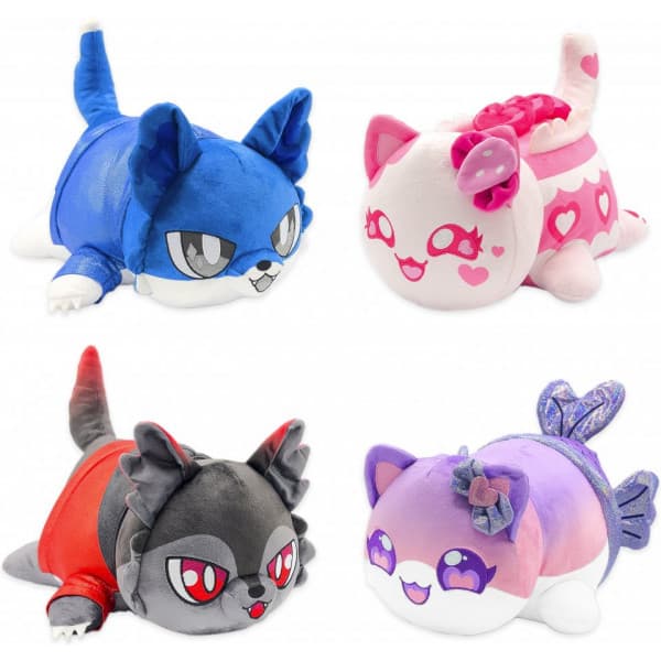 Aphmau og venner mysterieplush stor - mysterieplush, 28 cm