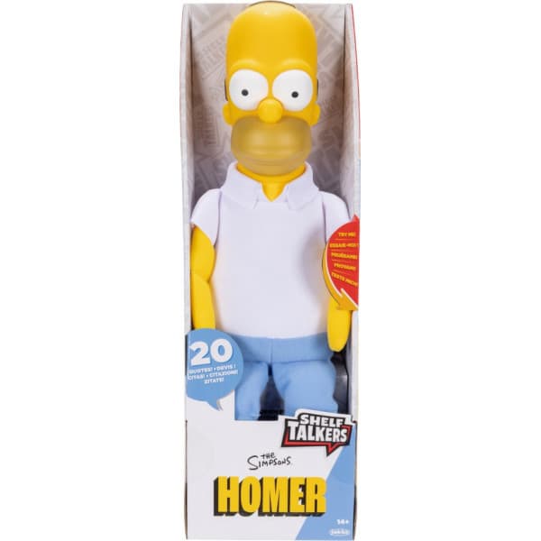 The Simpsons - Homer Simpson -mjuka leksak med ljud