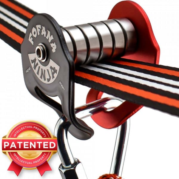 Fofana Ninja Slider Slackline Pulley - talje