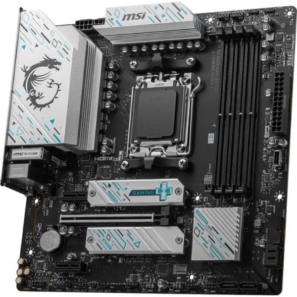MSI B650M GAMING PLUS WIFI AM5 mATX moderkort