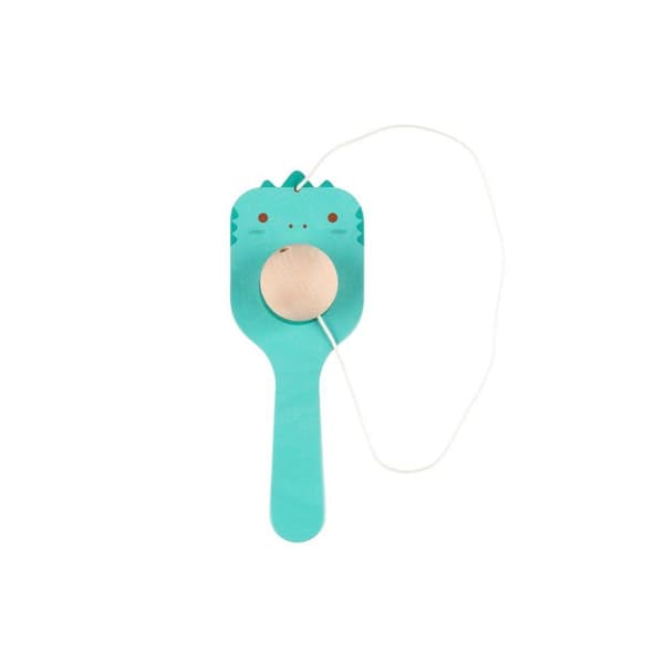 Puinen Kendama-dinosaurus tasapaino- ja koordinaatioharjoitteluun