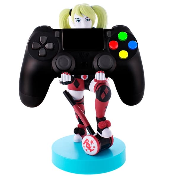 DC Comics Harley Quinn figure clamping bracket Cable guy 20cm