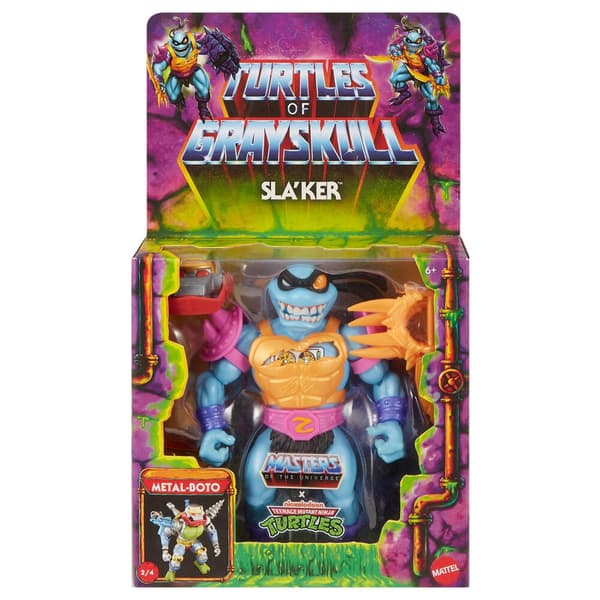 Masters of the Universe Turtles of Grayskull Sla'Ker figure 14cm