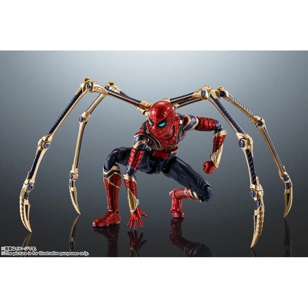 Marvel Spiderman No Way Home Iron Spiderman S.H. Figuarts 15cm