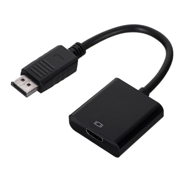 GEMBIRD A-DPM-HDMIF-002-adapter (DisplayPort M - HDMI F; 0,10 m; sort)