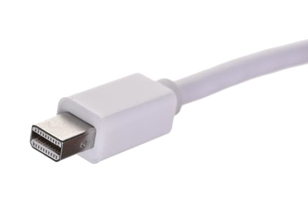 SAVIO cl-57 -sovitin (Mini DisplayPort M - HDMI F; 0,10 m; valkoinen)