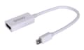 Miniatyrbild 1 av 3: SAVIO cl-57 -sovitin (Mini DisplayPort M - HDMI F; 0,10 m; valkoinen)