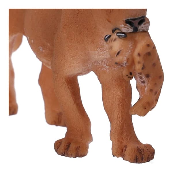 Samlerfigur af en løvinde med sin unge, Papo