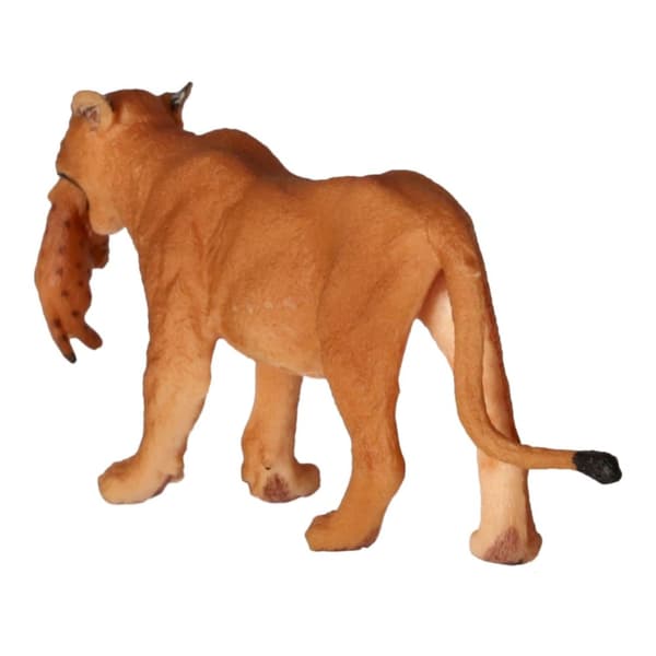 Samlerfigur af en løvinde med sin unge, Papo