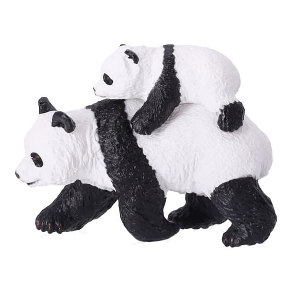Samlerfigur Panda med en unge, Papo