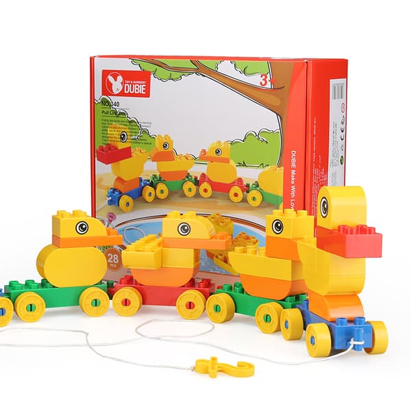 Set med block - ankafamiljen (28 block)