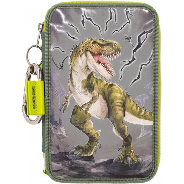 Dino World REFLECTOR - Triplædermappe