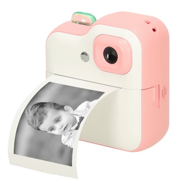 Instant kamera termisk printer pink 1GB 24mpx