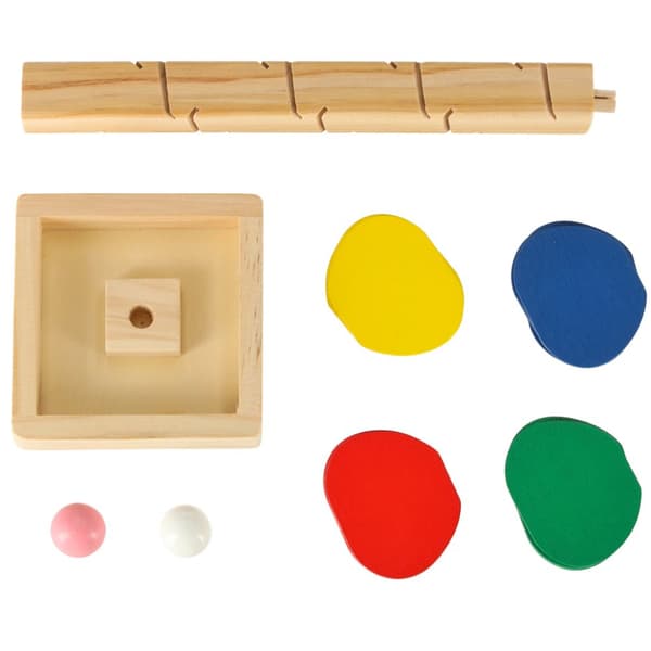 Pædagogisk træ, træklodser, boldbane, Montessori-boldbane
