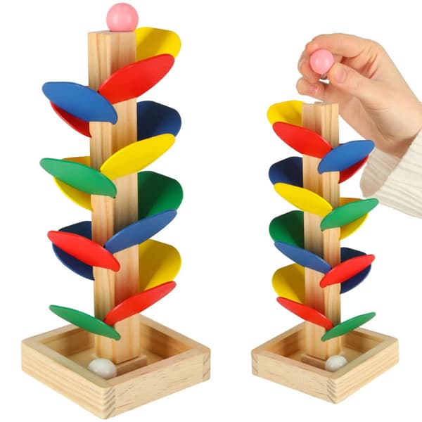 Pædagogisk træ, træklodser, boldbane, Montessori-boldbane