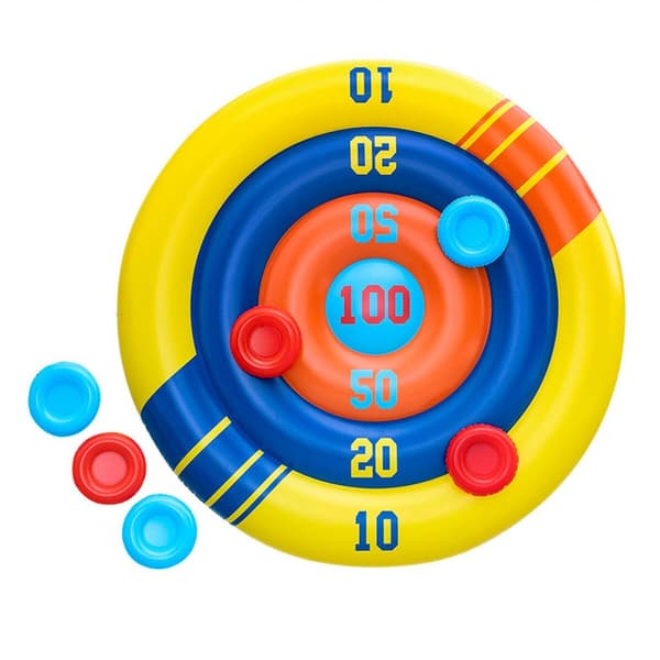 Bestway Flytande Kasta Uppblåsbar Skiva Spel D140 cm +3 År Pool 52566