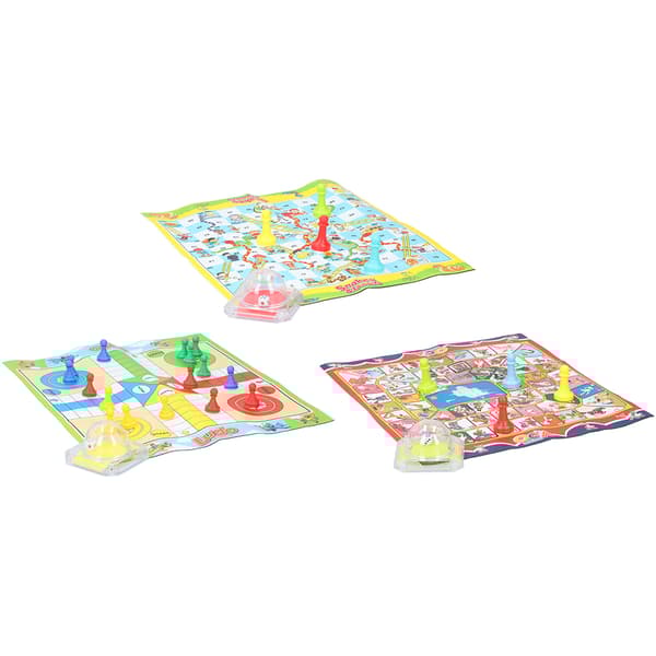 Brettspill for barn - Ludo, Goose og Snakes &amp; Ladders (usortert)
