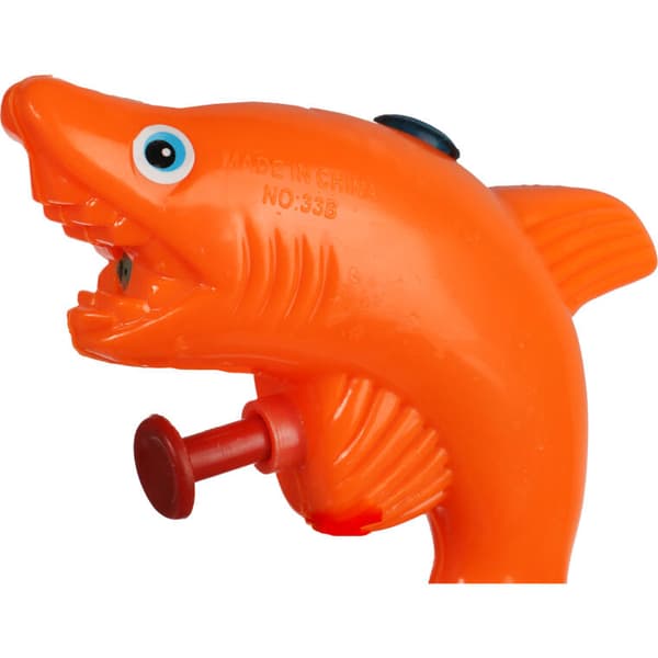 VANDKØBLER 10cm SHARK ORANGE
