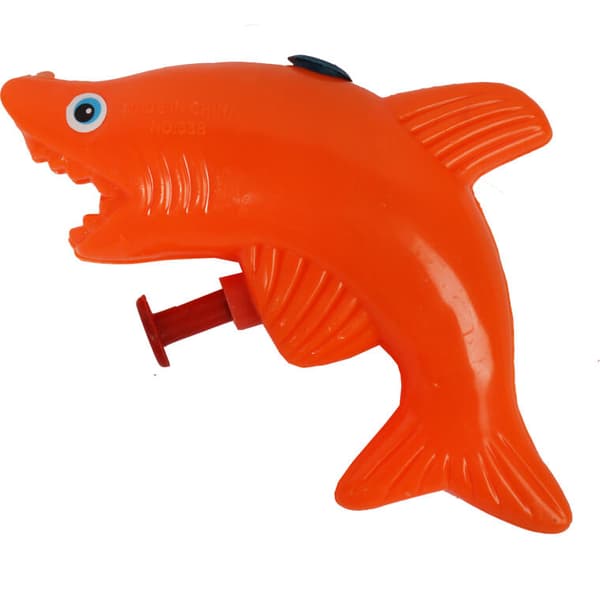 VANDKØBLER 10cm SHARK ORANGE