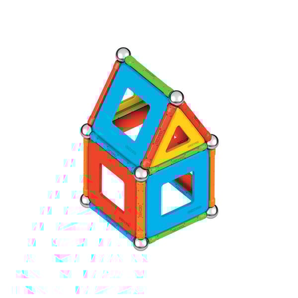 Geomag Supercolor Panels - 78 Deler Magnetisk Konstruksjonssett for Barn Fra 5 År